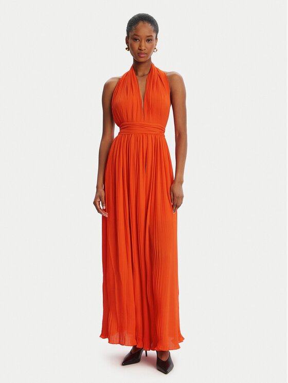 BARDOT Rochie de seară Amala Pleated Halter 60031DB Regular Fit