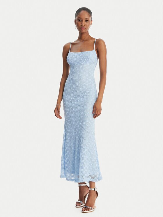 BARDOT Rochie de vară Adoni 57998DB1 Albastru celest Slim Fit