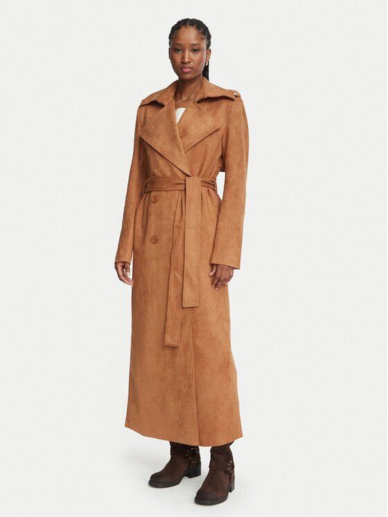 BARDOT Trench Kira Suede 57053JB4 Regular Fit