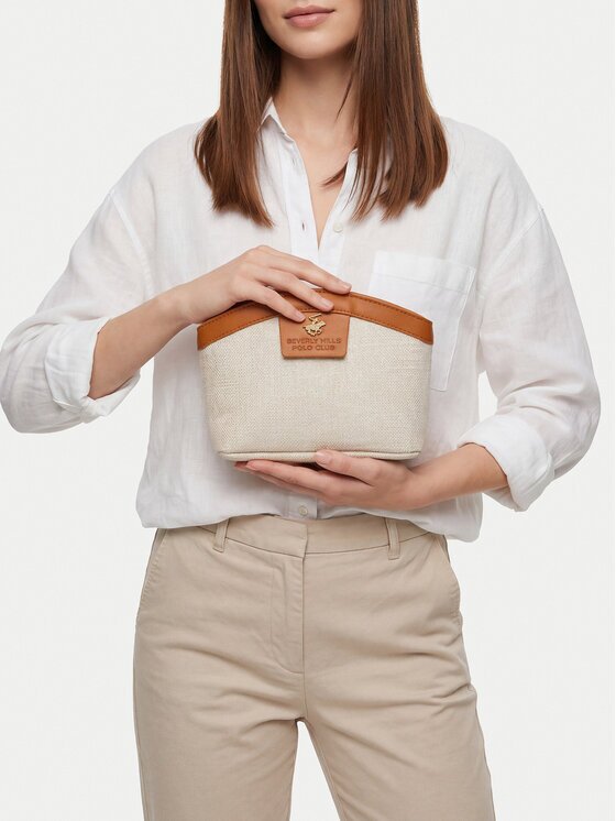 Beverly Hills Polo Club Geantă pentru cosmetice CEO-BHPC-W1-014-SS26 Bej
