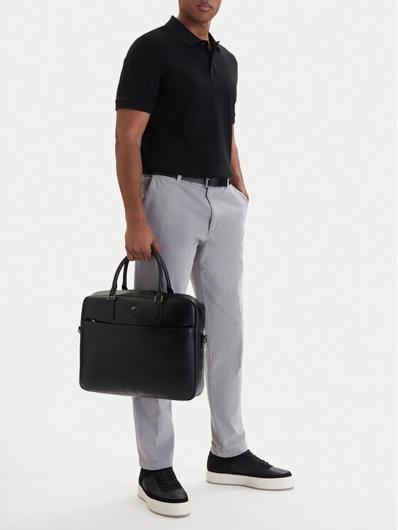 Beverly Hills Polo Club Geantă pentru laptop CWBEO-BHPC-L-016-07 Negru
