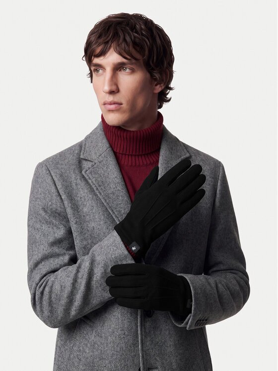 Beverly Hills Polo Club Mănuși CWBEO-BHPC-M6-011-AW26 Negru