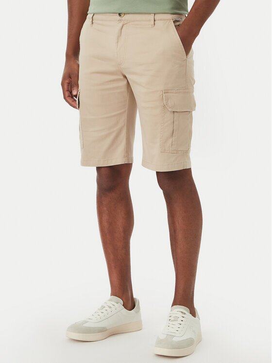 Beverly Hills Polo Club Pantalon scurți din material P-SS26M-B476381 Regular Fit
