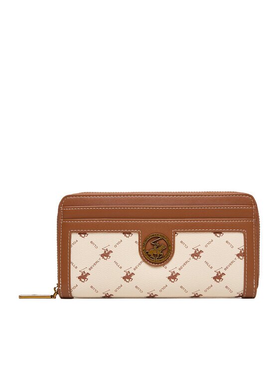 Beverly Hills Polo Club Portofel CEO-BHPC-W1-001-AW26 Crem