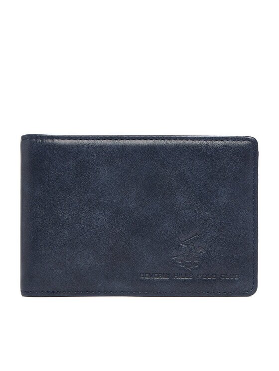 Beverly Hills Polo Club Portofel CWBEO-BHPC-M1-001-AW26 Bleumarin