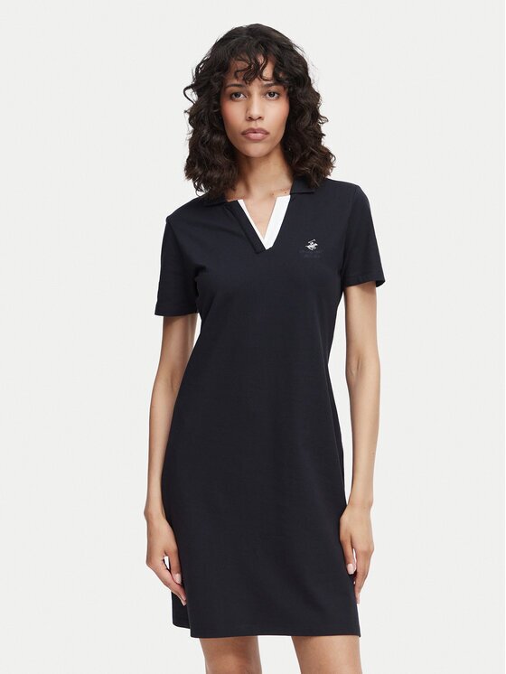 Beverly Hills Polo Club Rochie de zi P-SS26W-ABP526591-0298 Regular Fit