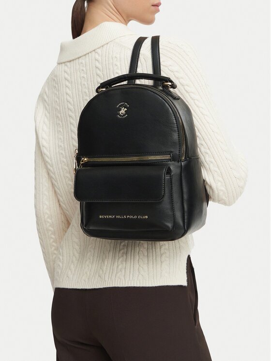 Beverly Hills Polo Club Rucsac BHPC-H-001-07 Negru