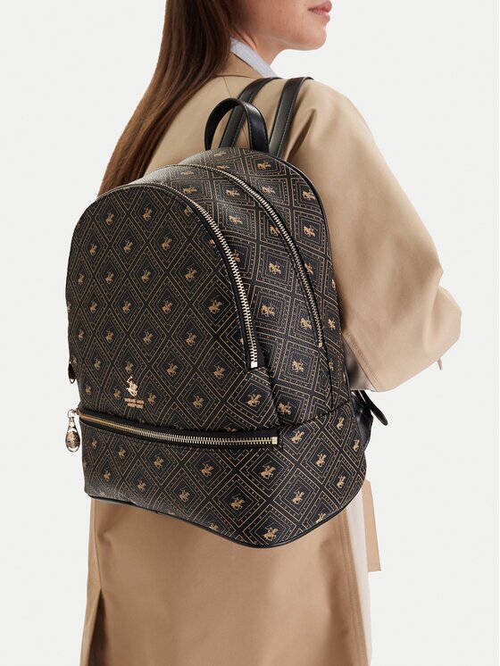 Beverly Hills Polo Club Rucsac CEO-BHPC-S-002-07 Negru