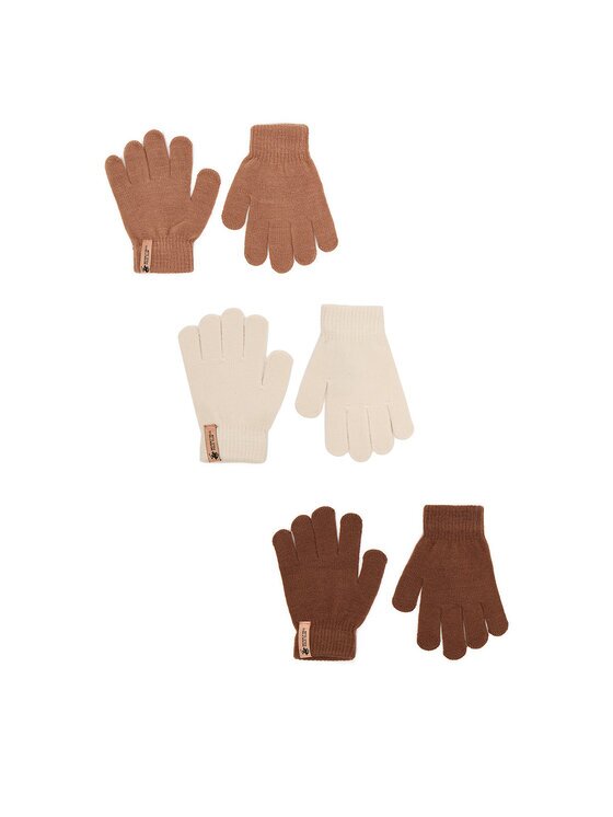 Beverly Hills Polo Club Set de mănuși CEO-ACCCS-BHPC-03(3-PACK) Maro deschis