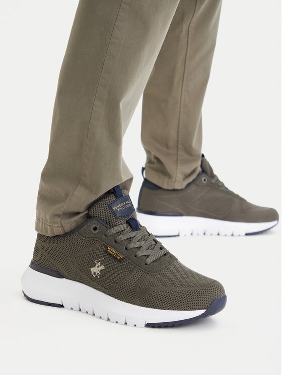 Beverly Hills Polo Club Sneakers CWBEO-LUUK-01 V5 Kaki
