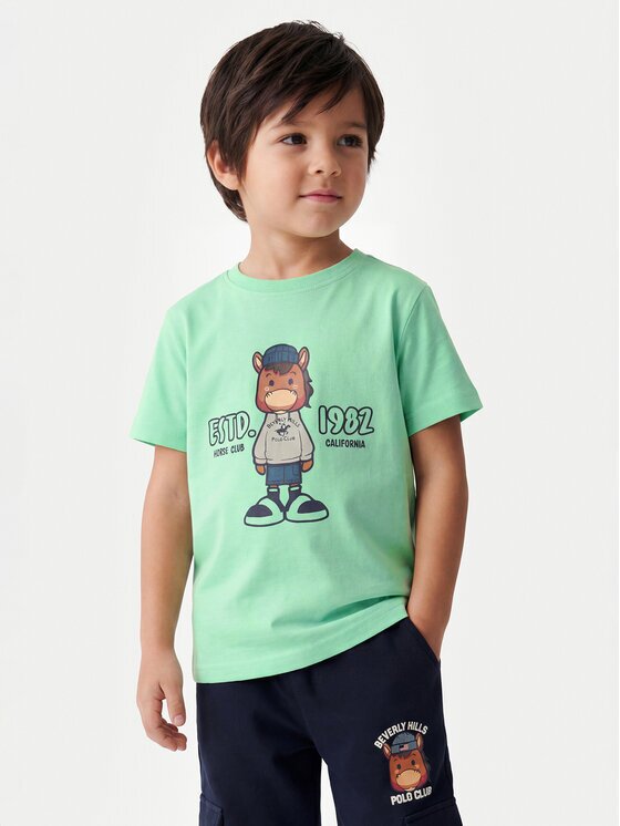 Beverly Hills Polo Club Tricou P-SS26B-TS0135 Regular Fit