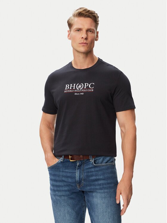 Beverly Hills Polo Club Tricou P-SS26M-TS2450043NVY Regular Fit