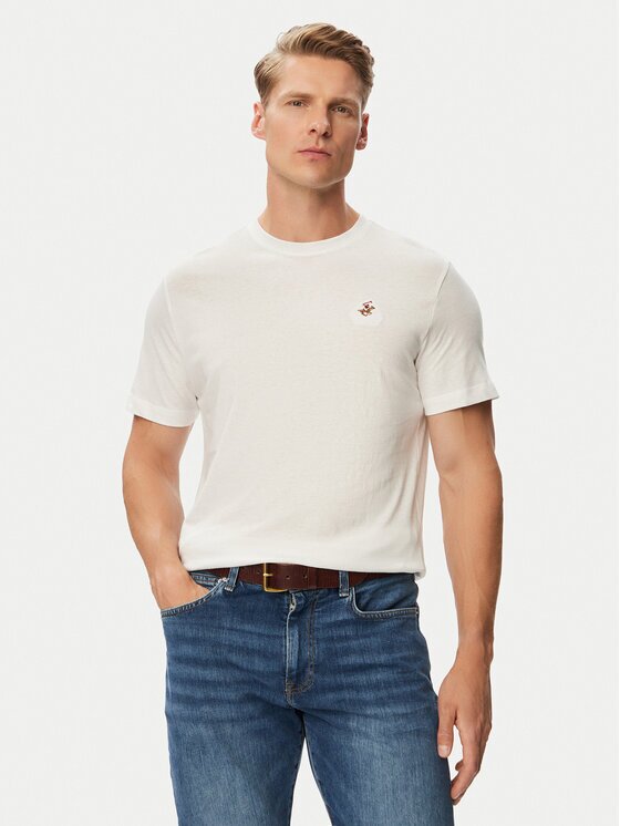 Beverly Hills Polo Club Tricou P-SS26M-TS450030WHT Regular Fit