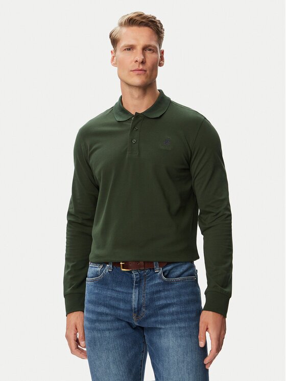 Beverly Hills Polo Club Tricou polo P-SS26M-P424125BTGR Regular Fit