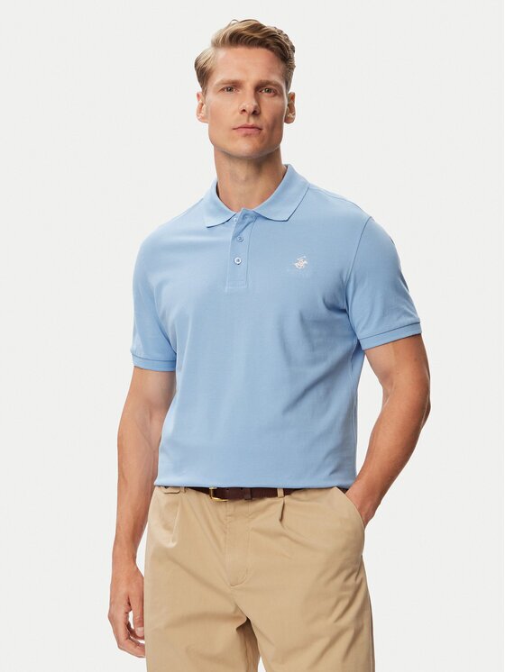 Beverly Hills Polo Club Tricou polo P-SS26M-P42560_Tcx LogoWSKY Regular Fit