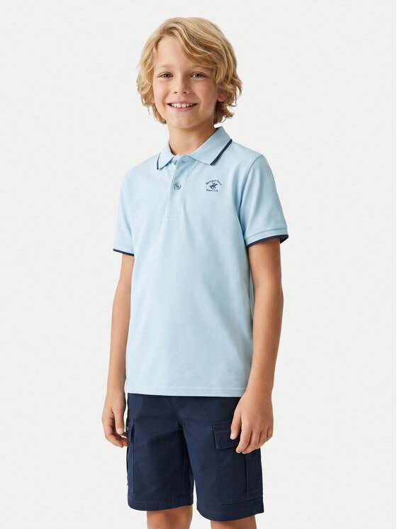 Beverly Hills Polo Club Tricou polo W126-BHBPO-1053-23X Regular Fit