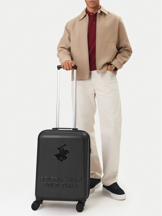 Beverly Hills Polo Club Valiză de cabină CEO-BHPC-S-003-08-BLACK Negru