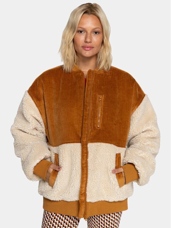 Billabong Geacă bomber Wave Melody EBJJK00114 Écru Regular Fit