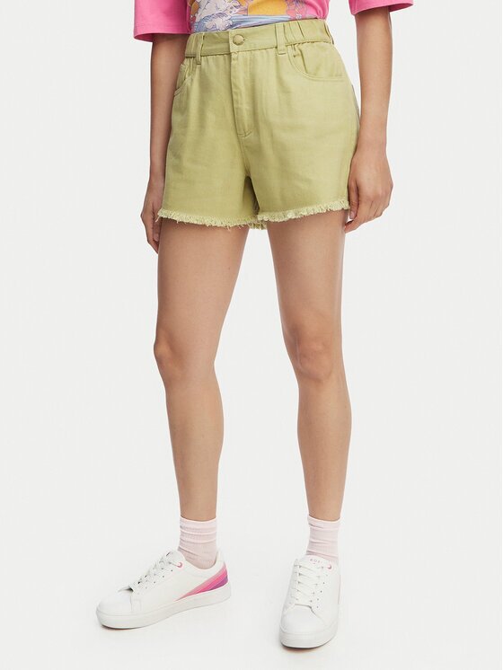 Billabong Pantaloni scurți de blugi Little Sister EBJDS00103 Relaxed Fit