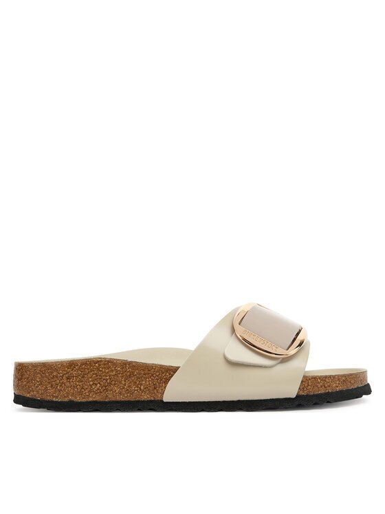 Birkenstock Şlapi Madrid Big Buckle Hex 1031823 Écru
