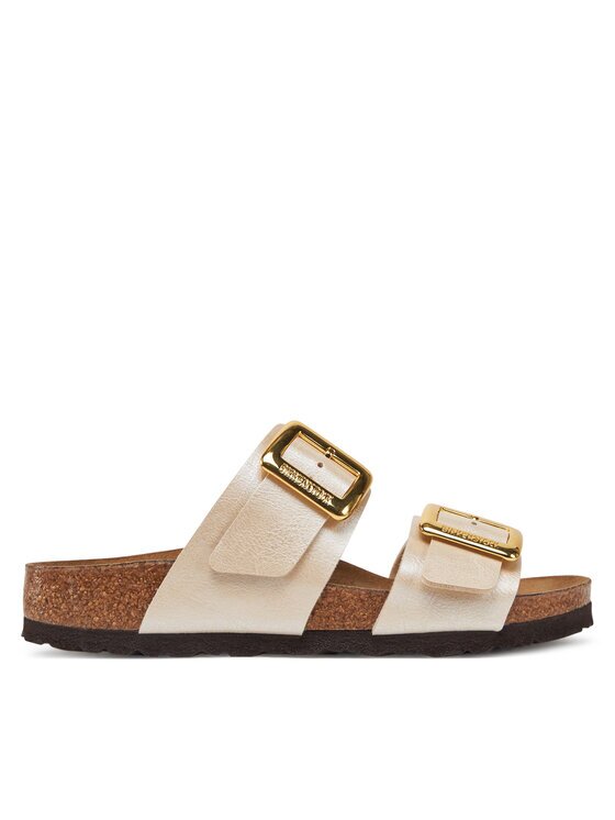 Birkenstock Şlapi Sydney Cushion Buckle 1029492 Écru
