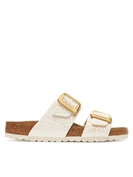Birkenstock Şlapi Sydney Cushion Buckle 1030258 Écru
