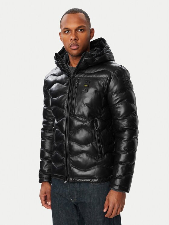 Blauer Geacă de piele 26WBLUL01490 007012 Slim Fit