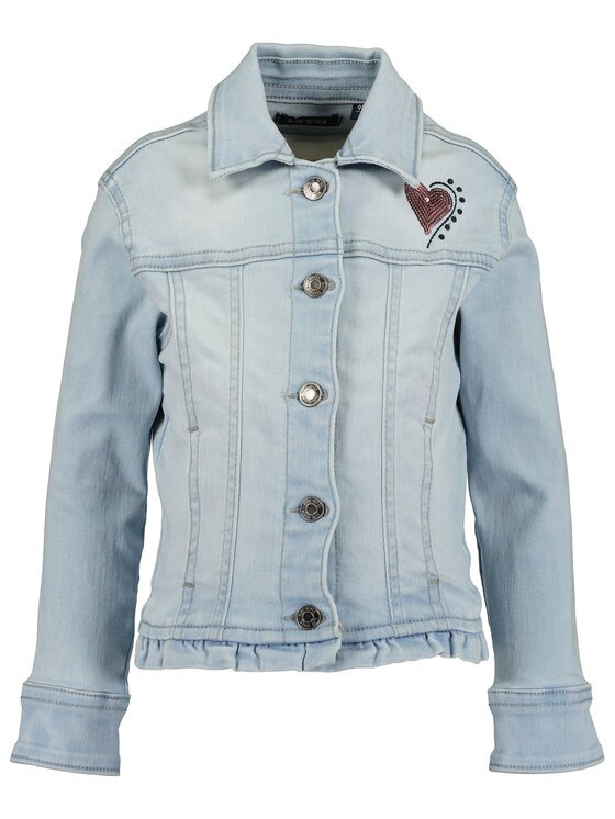 Blue Seven Geacă de blugi 745023 X Albastru celest Regular Fit