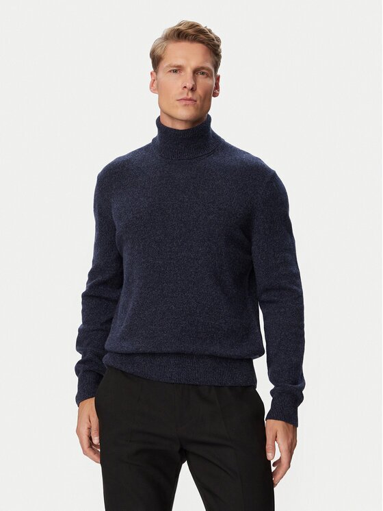 Boss Bluză cu gât C-Floriano 50570653 Regular Fit