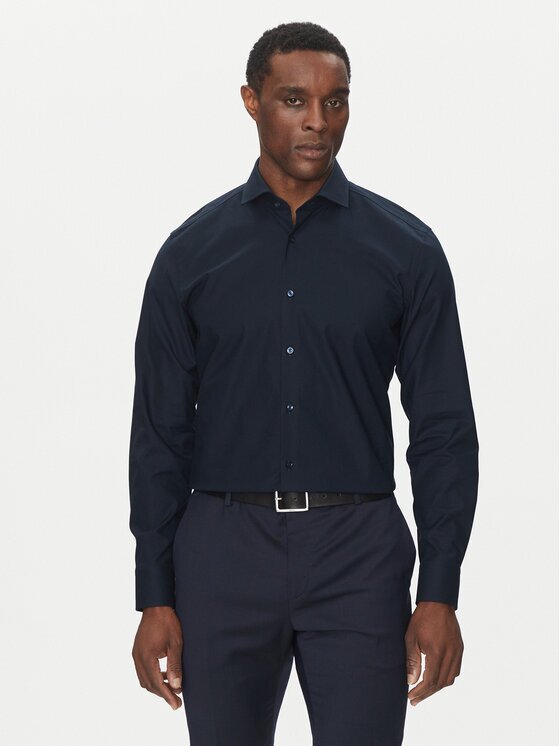 Boss Cămașă H-HANK-spread-C1-222 50539227 Slim Fit