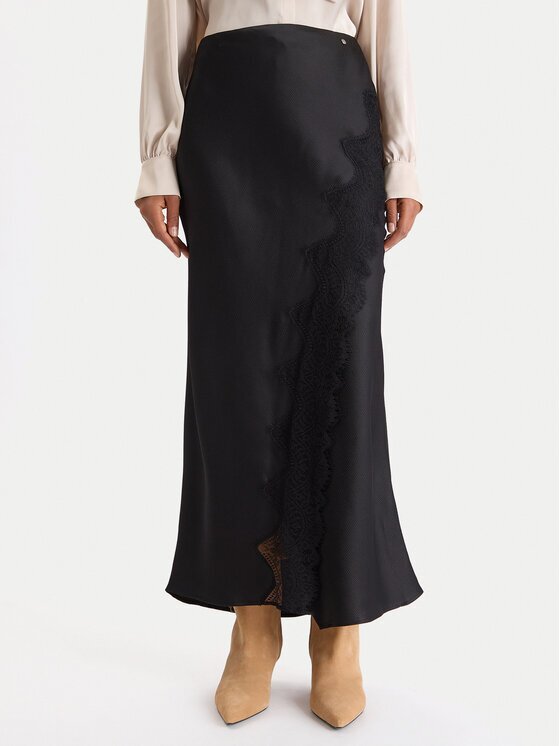 Boss Fustă maxi C_Vlace 50548389 Slim Fit
