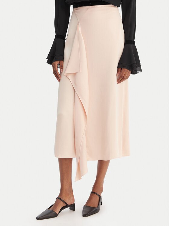 Boss Fustă midi Vemuth 50552076 Regular Fit