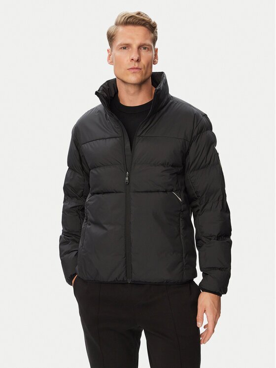 Boss Geacă de iarnă 50569136 Negru Regular Fit