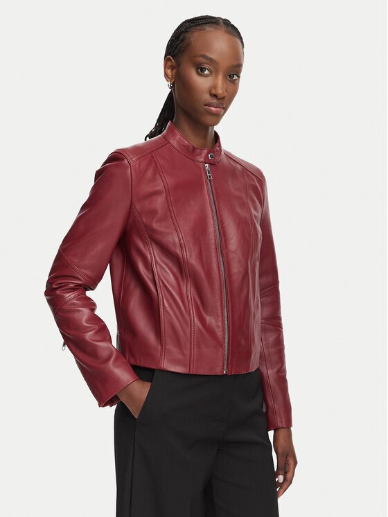 Boss Geacă de piele Saleste1 50545625 Regular Fit