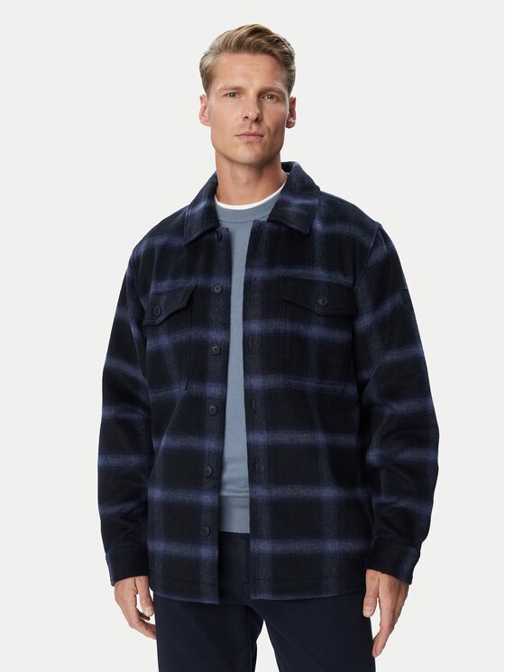 Boss Jachetă cămașă Losky 50570247 Regular Fit