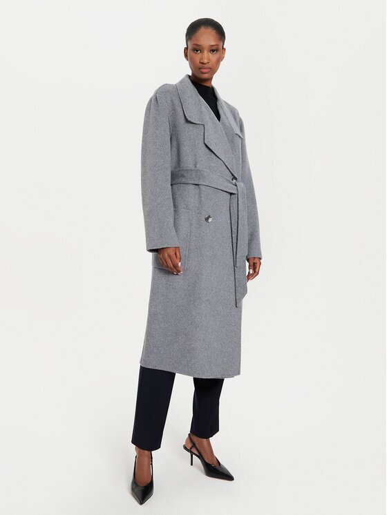 Boss Palton de lână Clibari 50521160 Regular Fit