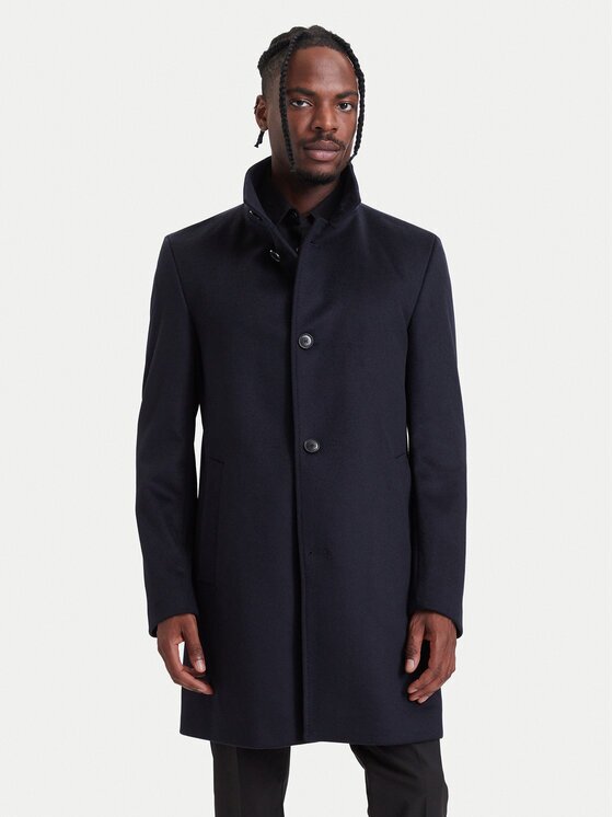 Boss Palton de lână H-Hyde-SU-264 50571853 Slim Fit
