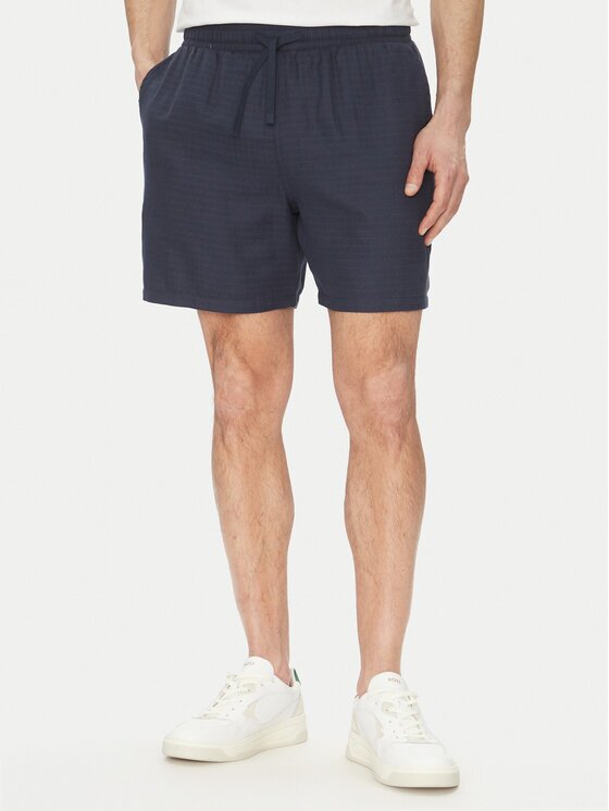 Boss Pantalon scurți din material 50540134 Regular Fit