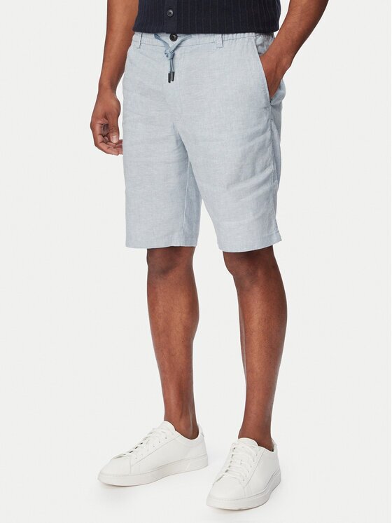 Boss Pantalon scurți din material 50559178 Regular Fit