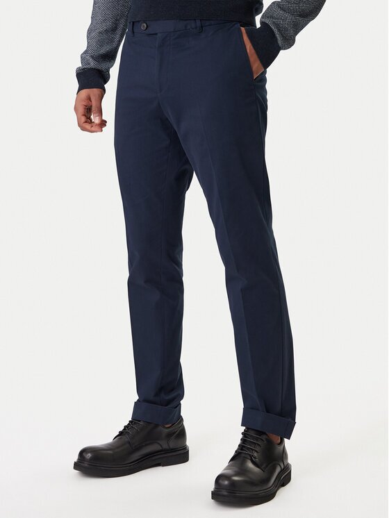 Boss Pantaloni de costum C-Genius 50555035 Slim Fit