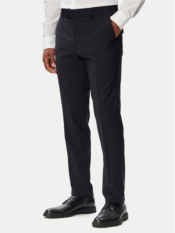 Boss Pantaloni de costum H-George-263 50567486 Slim Fit