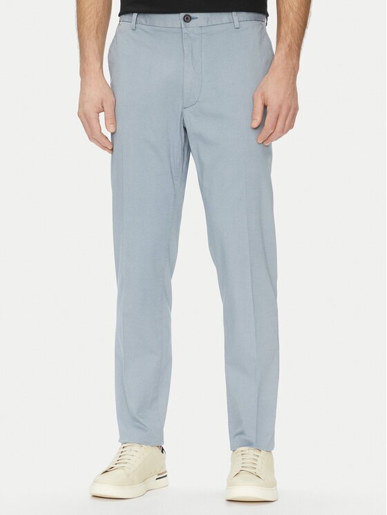 Boss Pantaloni din material H-Kane 50540906 Albastru celest Regular Fit