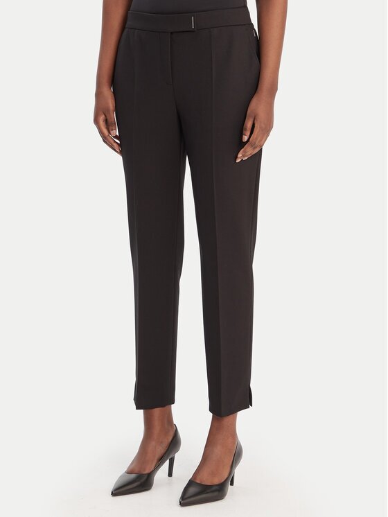 Boss Pantaloni din material Tapria-Crop 50556341 Slim Fit