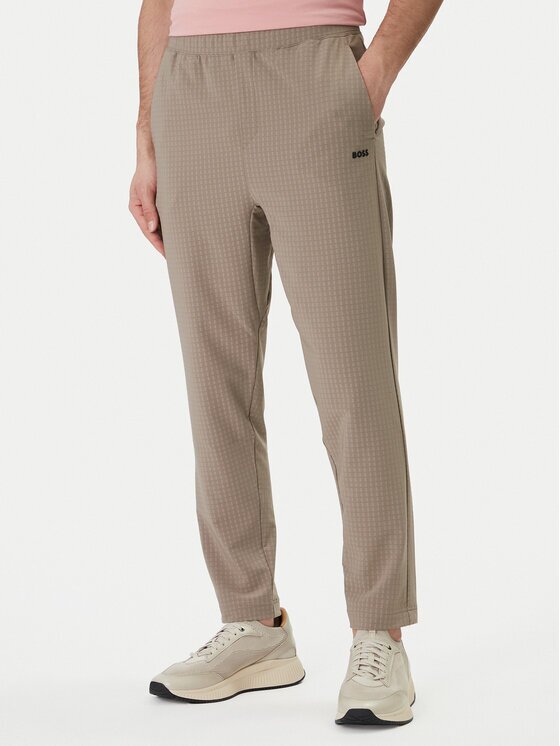 Boss Pantaloni din material Terrace 50558503 Tapered Fit