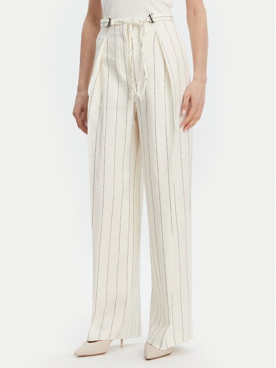 Boss Pantaloni din material Tiana5 50538216 Relaxed Fit