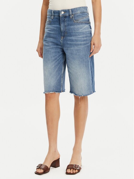 Boss Pantaloni scurți de blugi 50534213 Relaxed Fit