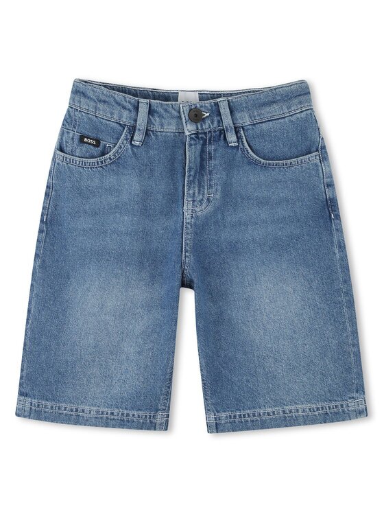 Boss Pantaloni scurți de blugi J51994 D Regular Fit