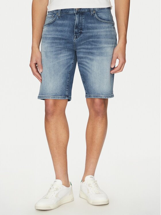 Boss Pantaloni scurți de blugi Re.Maine 50537787 Regular Fit