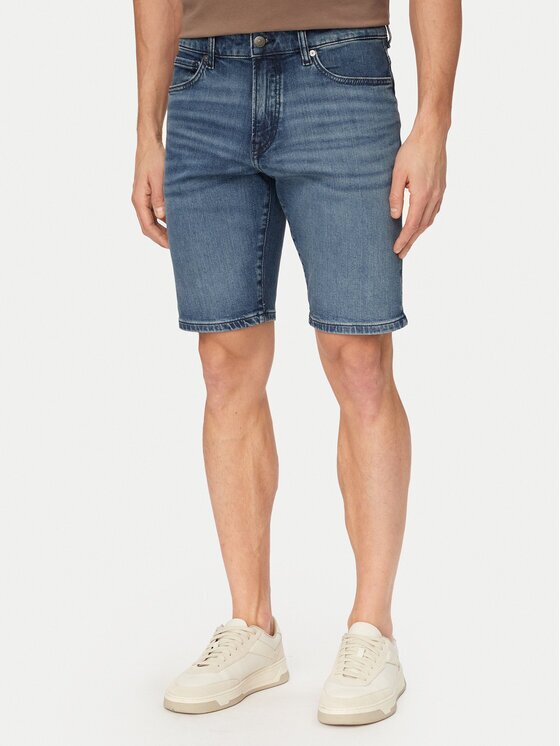 Boss Pantaloni scurți de blugi Re.Maine 50559891 Regular Fit