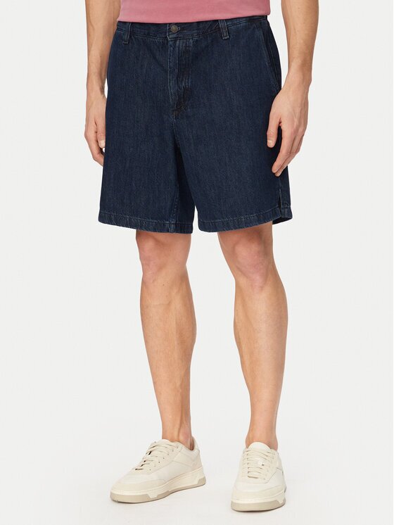 Boss Pantaloni scurți de blugi Sandrew 50557454 Relaxed Fit